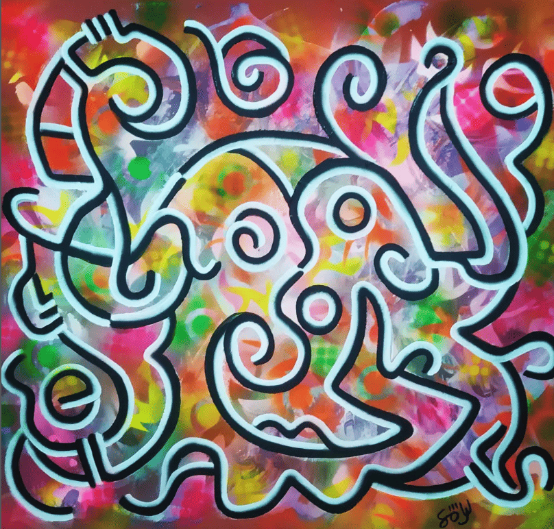 A través